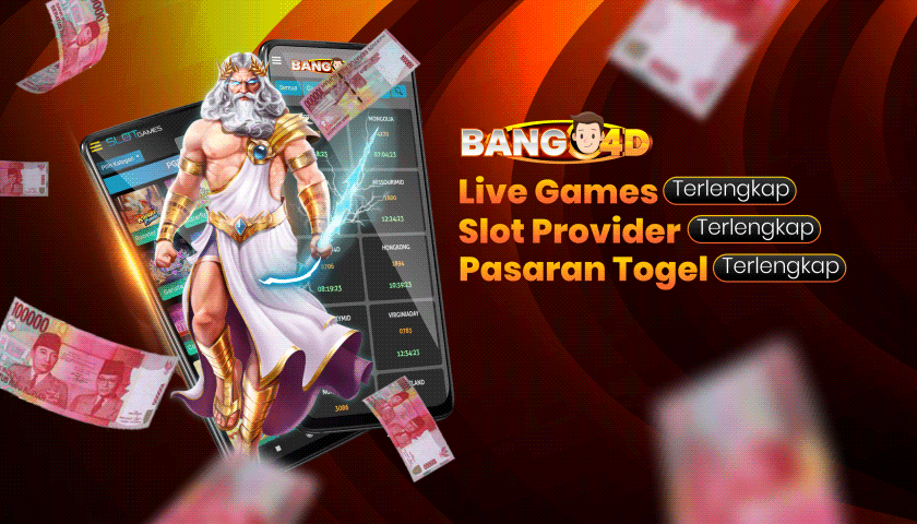 Bang4D situs togel online, live casino dan slot online terpercaya akan memberikan pemain rekomendasi